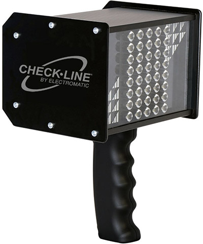 QB-LED手持式電池供電的頻閃儀_美國checkline